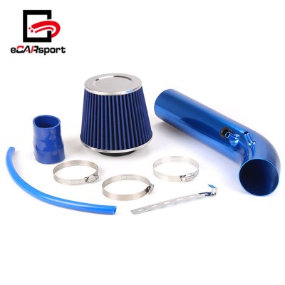 eCARsport Universal 3"inch Air Intake Pipe With Aluminum Alloy Intake Pipe Kit Tube Kit Air filter